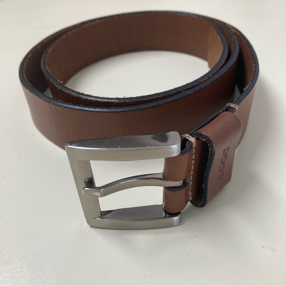 Ecco Men's Saddle Leather Belt-40